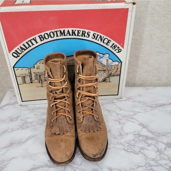 Justin Boots | Shoes | Justin Bootsbay Apache Roper Kiltie Boots ...